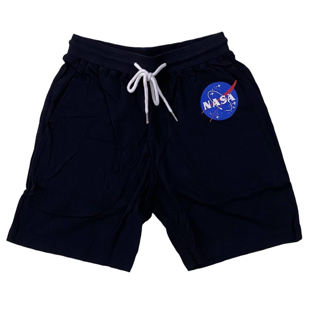 Nick Graham Men's X NASA Jam Loungewear Sweat Shorts - Black